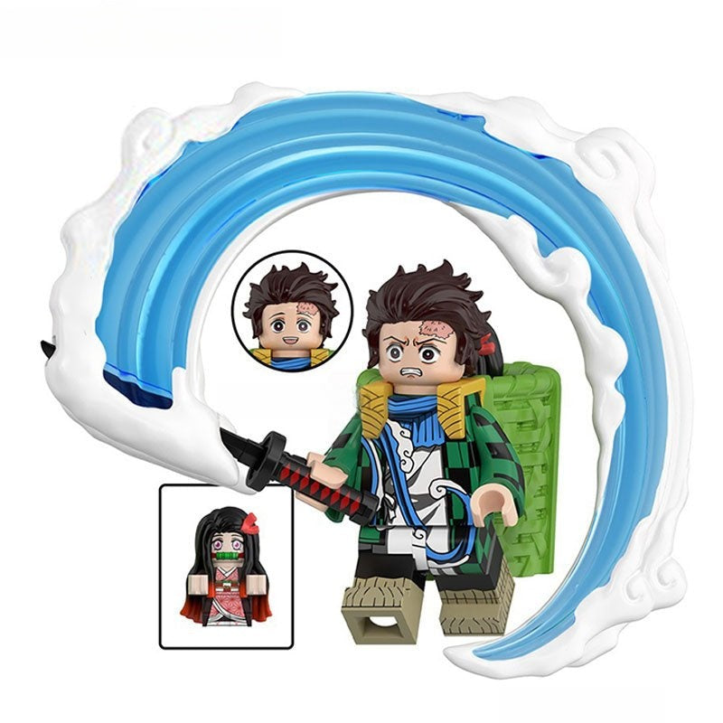 kamado tanjirou Demon Slayer Anime Minifigure Toy 3