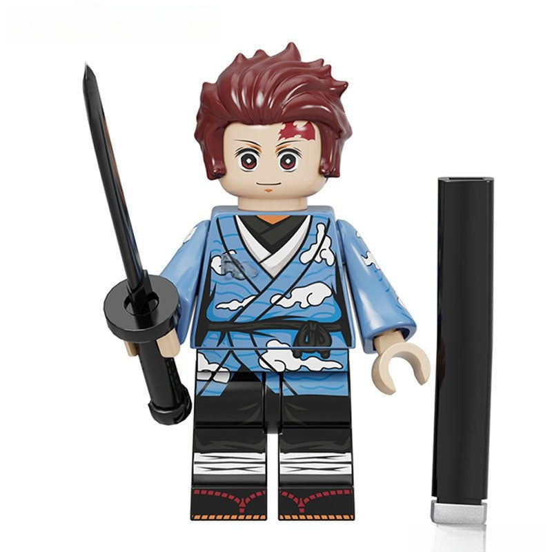 kamado tanjirou Demon Slayer Anime Minifigure Toy 4