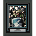 Framed Autographed/Signed Jason Kelce Super Bowl Parade Speech Mummers Philadelphia Eagles 8x10 Football Photo PSA/DNA COA