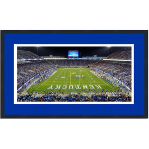 Framed Kroger Field Kentucky Wildcats 16x24 NCAA Football Photo Professionally Matted