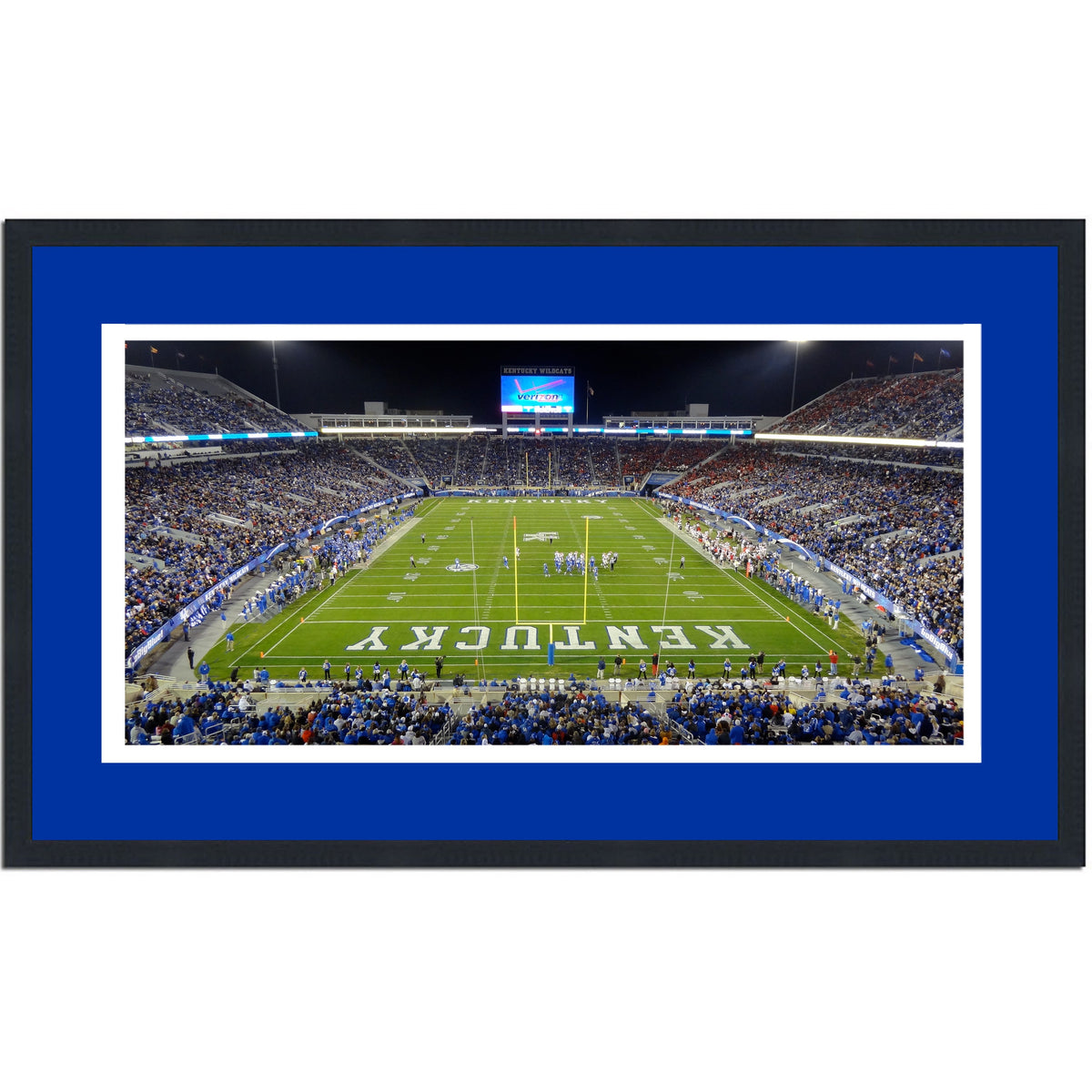 Framed Kroger Field Kentucky Wildcats 16x24 NCAA Football Photo Professionally Matted