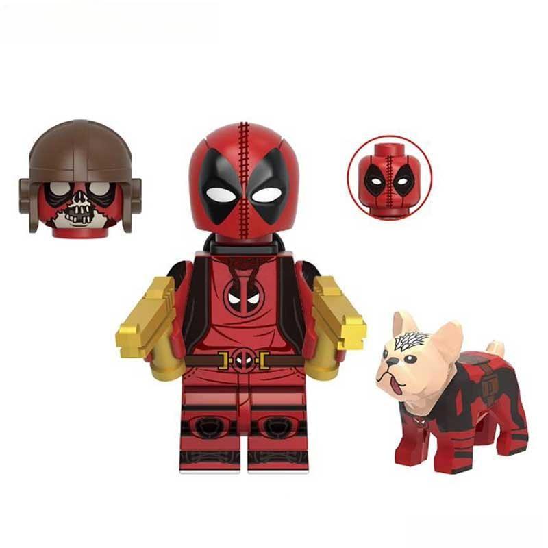 Kidpool & Dogpool from Deadpool & Wolverine Movie Minifigure Toy