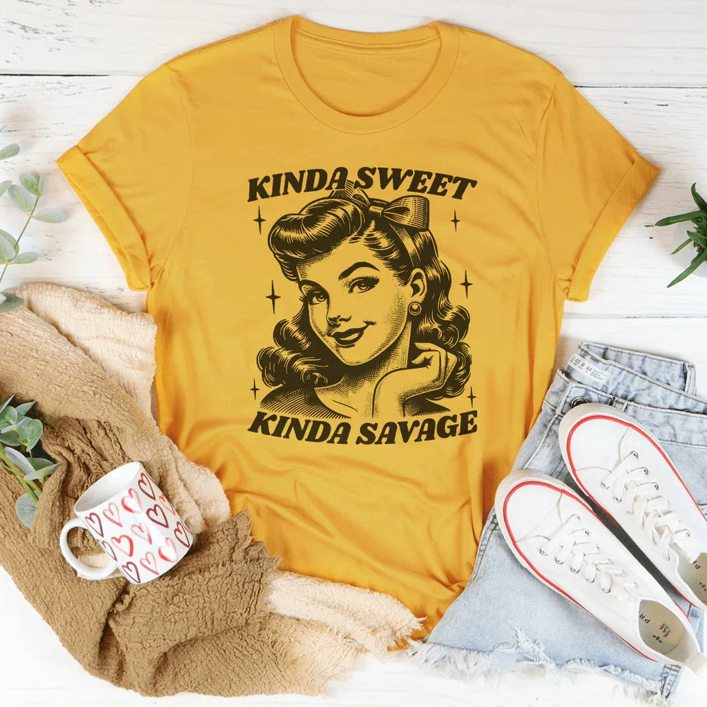 Kinda Sweet Kinda Savage Tee