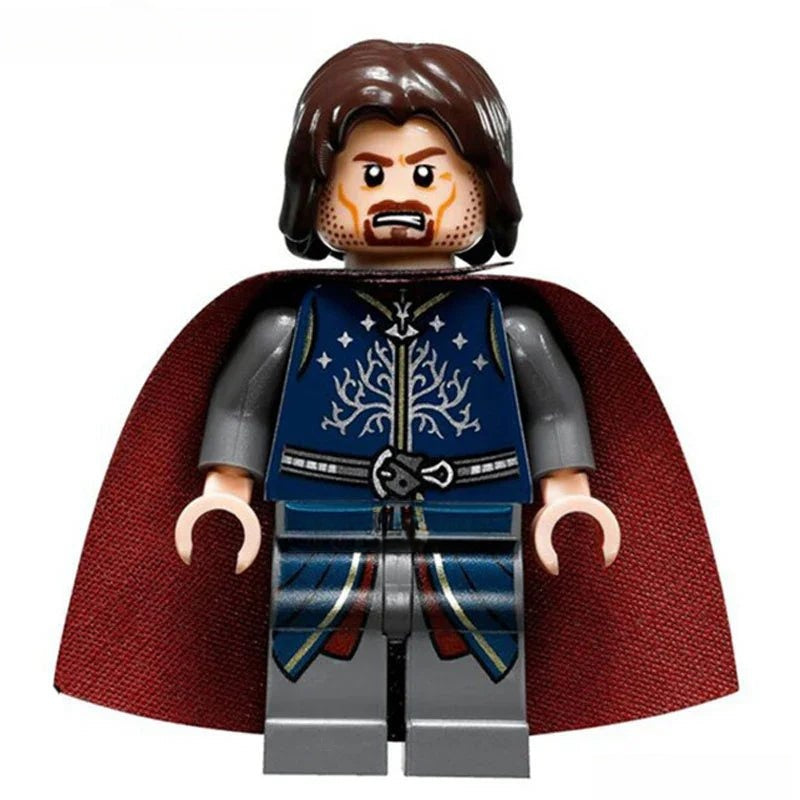 King Aragorn Lord of The Rings Minifigure Toy