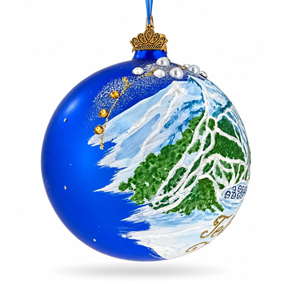 Telluride, Colorado Glass Ball Christmas Ornament