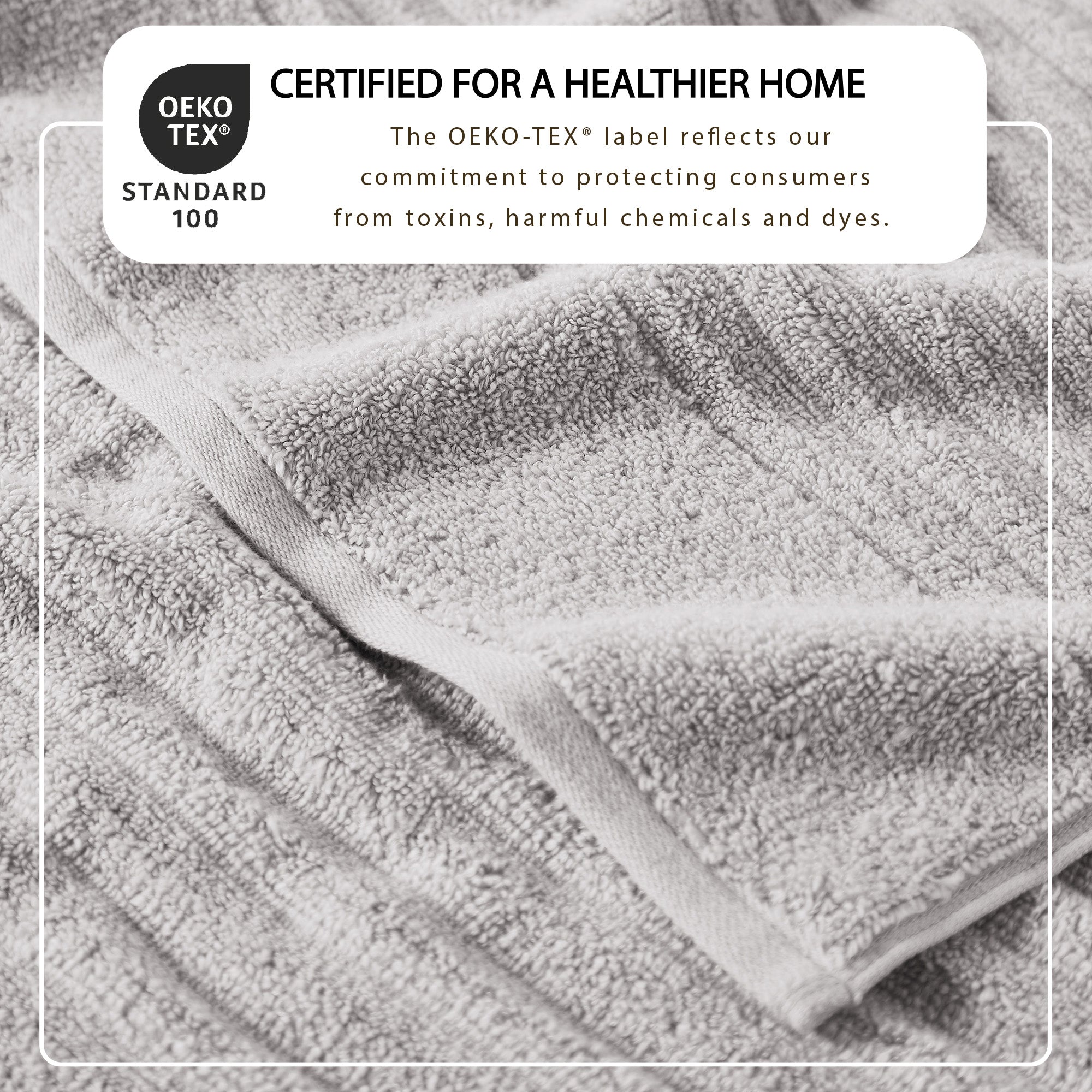 Luxury Combed Cotton Bath Towel Set - Karina Collection