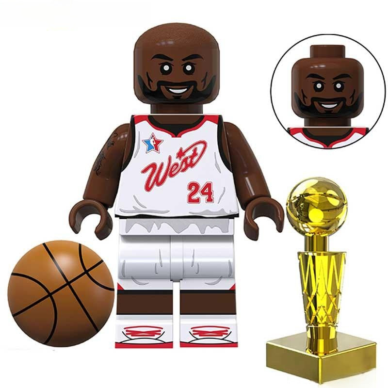 Kobe Bryant Minifigure Toy Sports Icons NBA 3