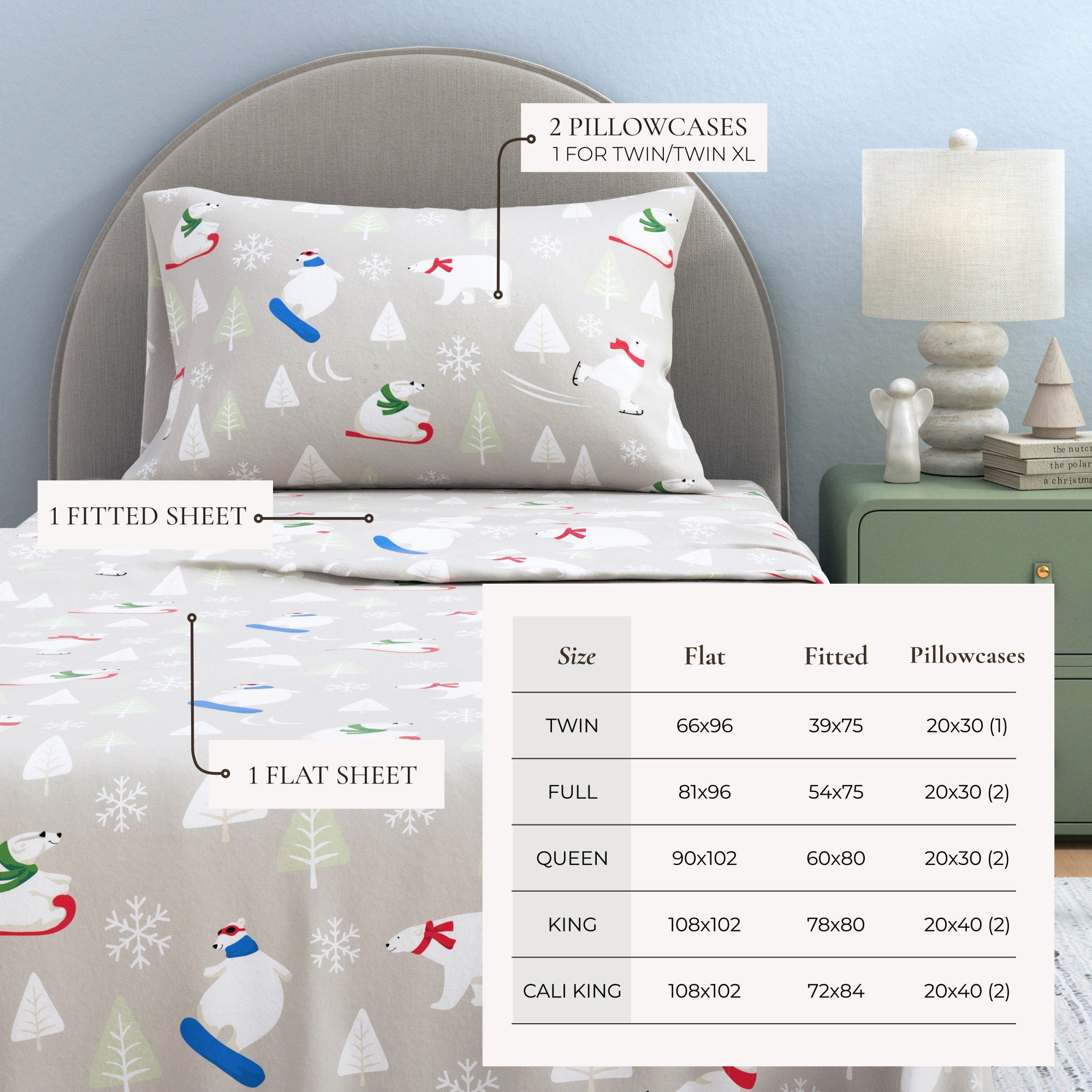 Turkish Cotton Flannel Sheet - Stratton Collection
