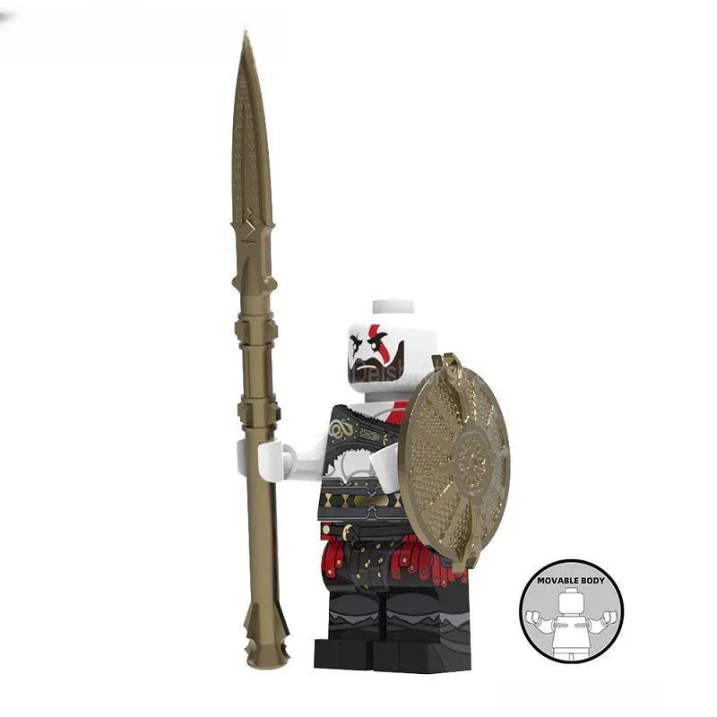 Kratos God of War Lego Minifigures Best custom toys 2