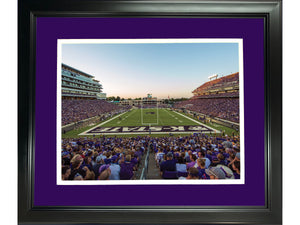 Framed Bill Snyder Family Stadium Kansas State Wildcats 11"x14" NCAA Football Photo Professionally Matted