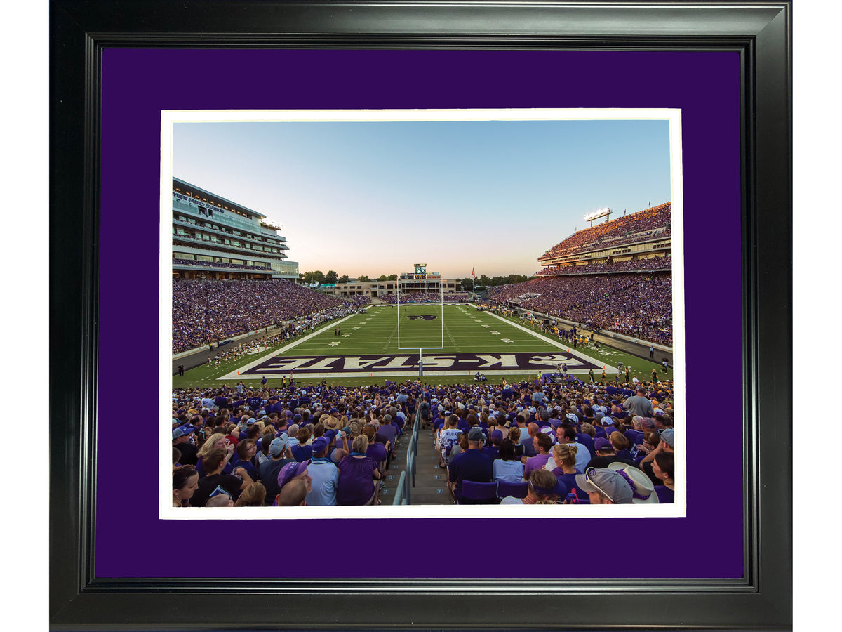 Framed Bill Snyder Family Stadium Kansas State Wildcats 11"x14" NCAA Football Photo Professionally Matted