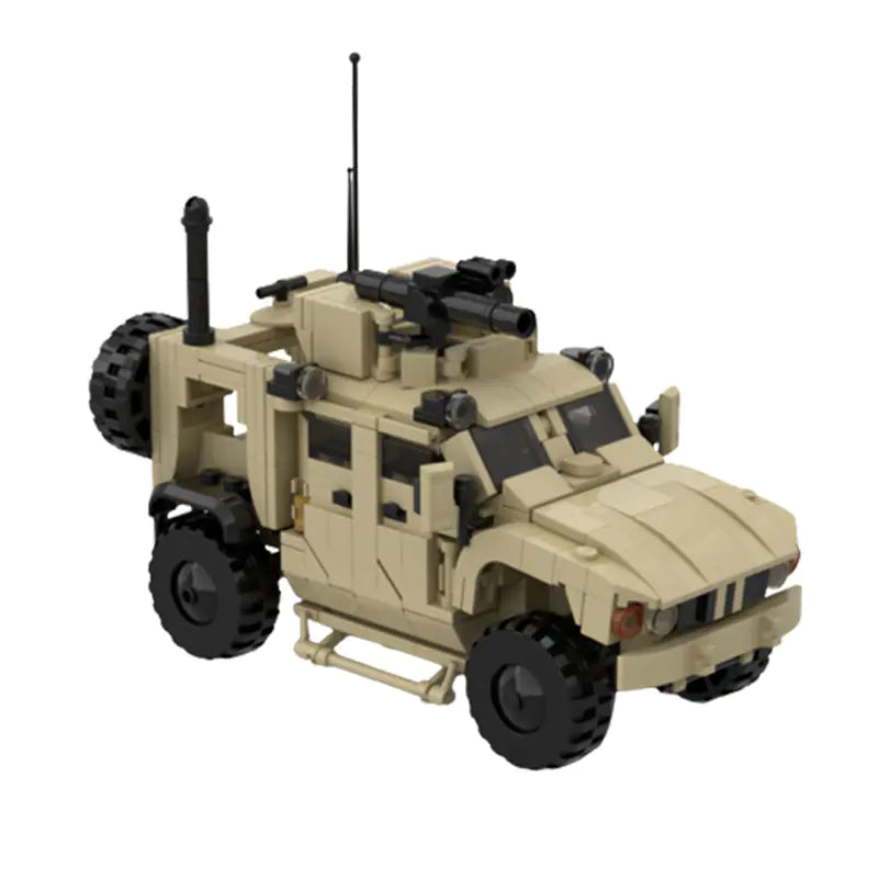 Cross-Border Compatible LEGO MOC-150189 Military Vehicle