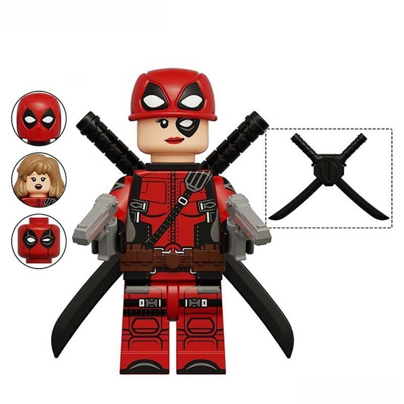 Lady Deadpool marvel Minifigure Toy NEW