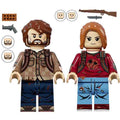 The Last Of Us Joel & Ellie set of 2 Minifigure Toys