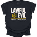 Lawful Evil Shirt - D&D Alignment T-shirt - Comfort Colors