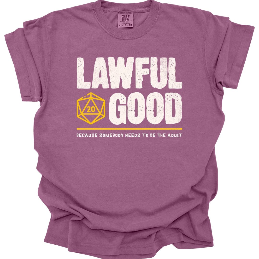 Lawful Good Shirt - D&D Alignment T-shirt - Comfort Colors