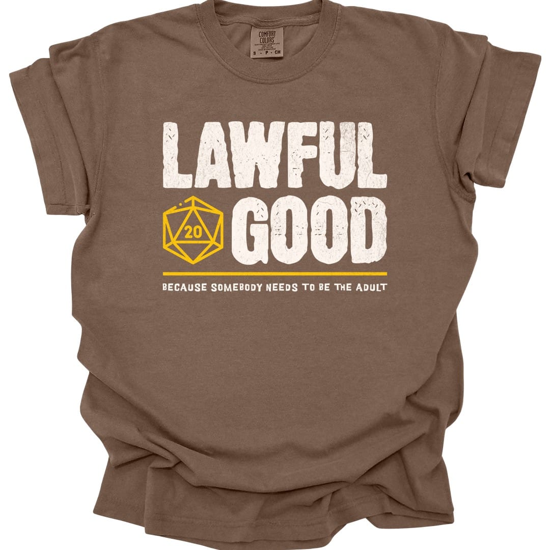 Lawful Good Shirt - D&D Alignment T-shirt - Comfort Colors