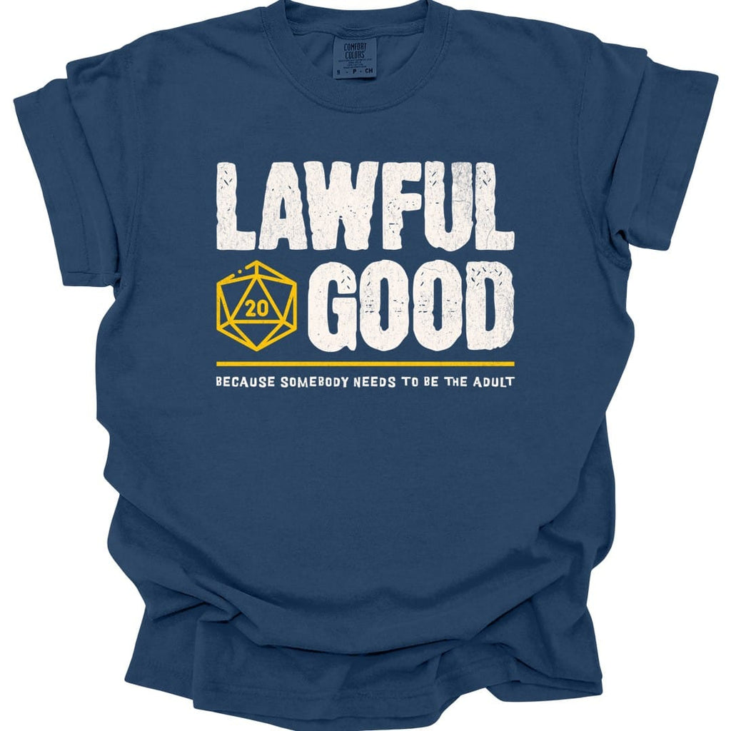 Lawful Good Shirt - D&D Alignment T-shirt - Comfort Colors