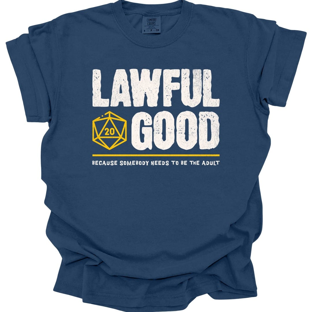 Lawful Good Shirt - D&D Alignment T-shirt - Comfort Colors