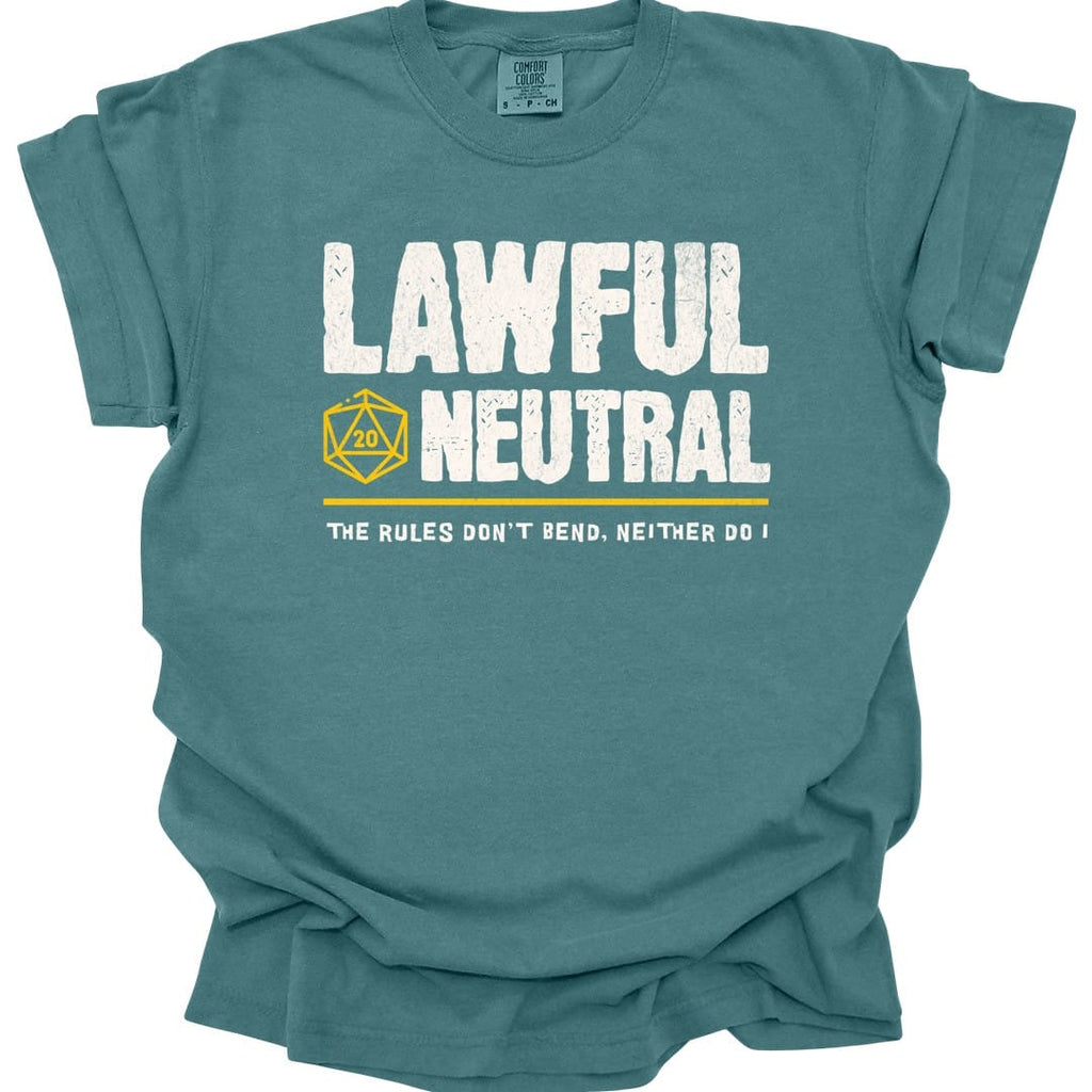 Lawful Neutral Shirt - D&D Alignment T-shirt - Comfort Colors