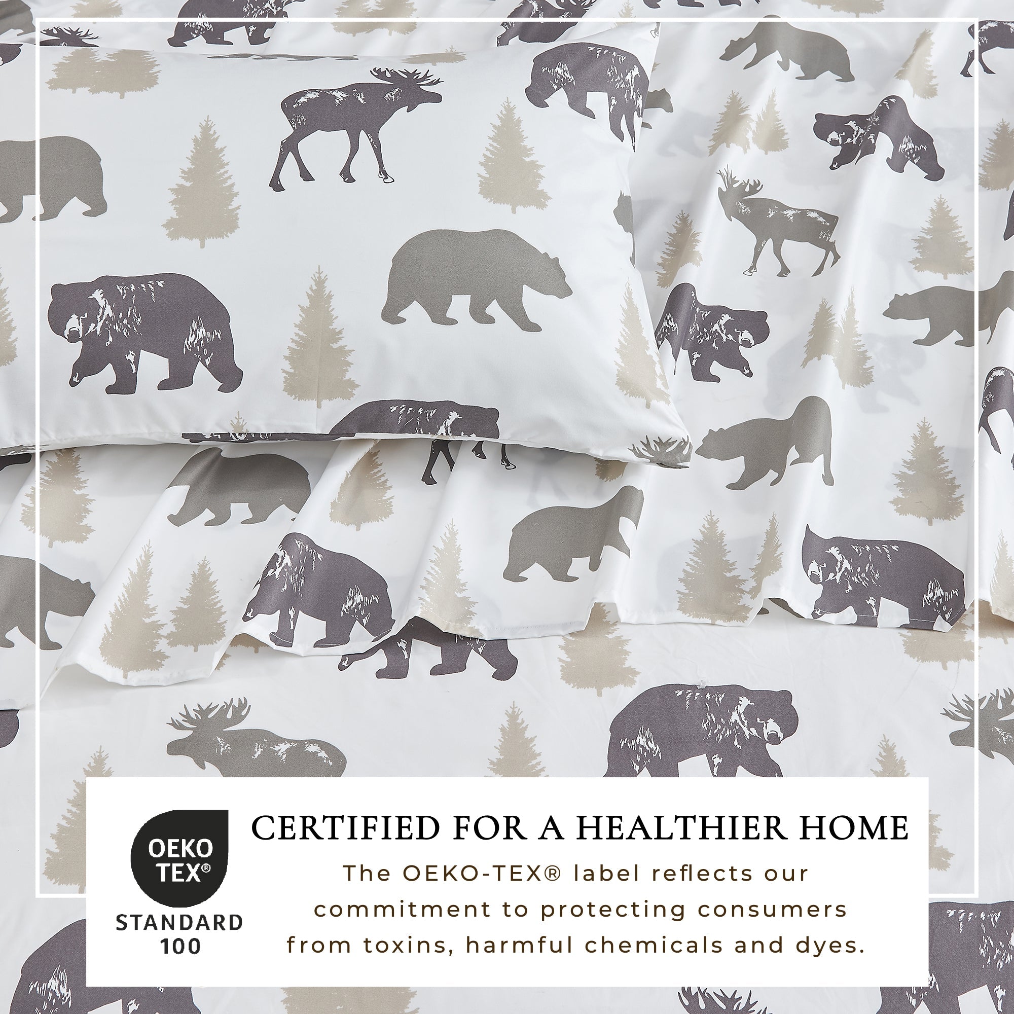Lodge Printed Sheet Set - Mountain Ridge Collection