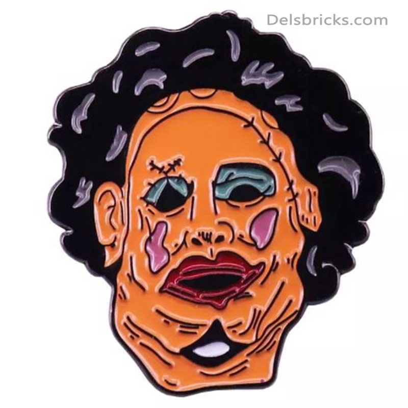 Leatherface Texas Chainsaw massacre Enamel Pins small, durable, high quality accessories