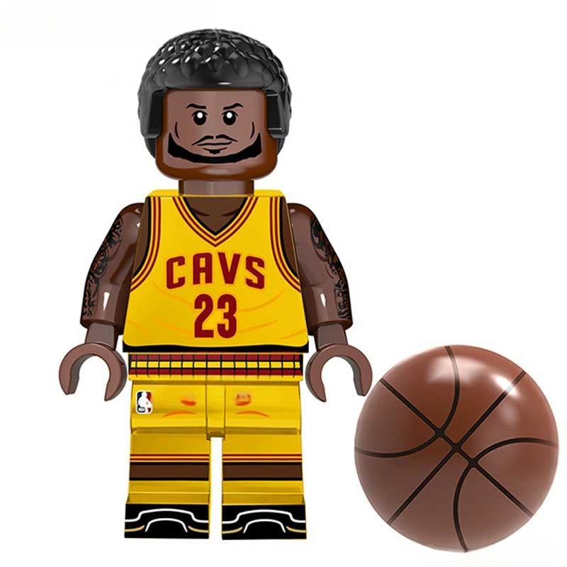 Lebron James NBA Minifigure Sports Basketball Icons