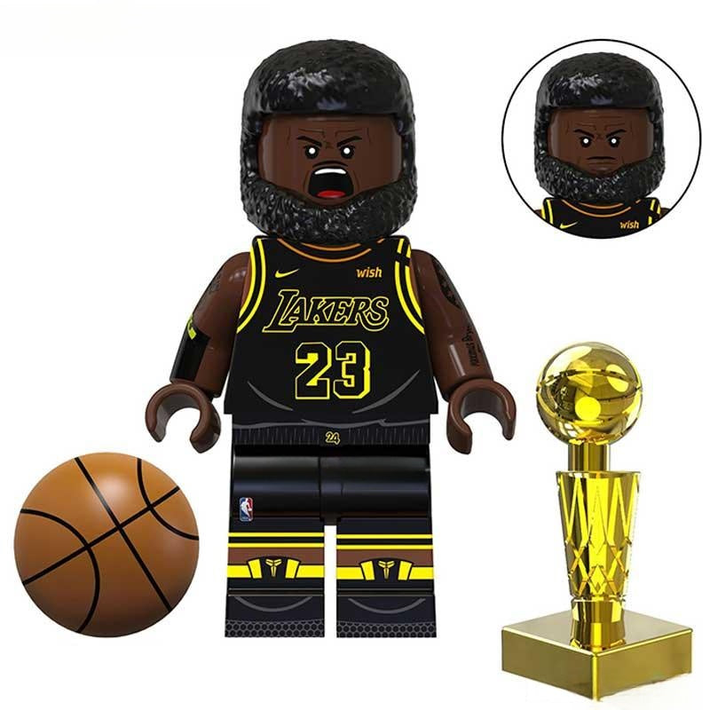 Lebron James Minifigure Toy Sports Icons NBA Basketball 2