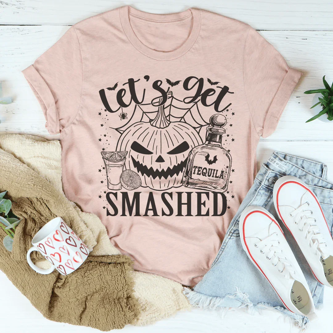 Let's Get Smashed Pumpkin Tee