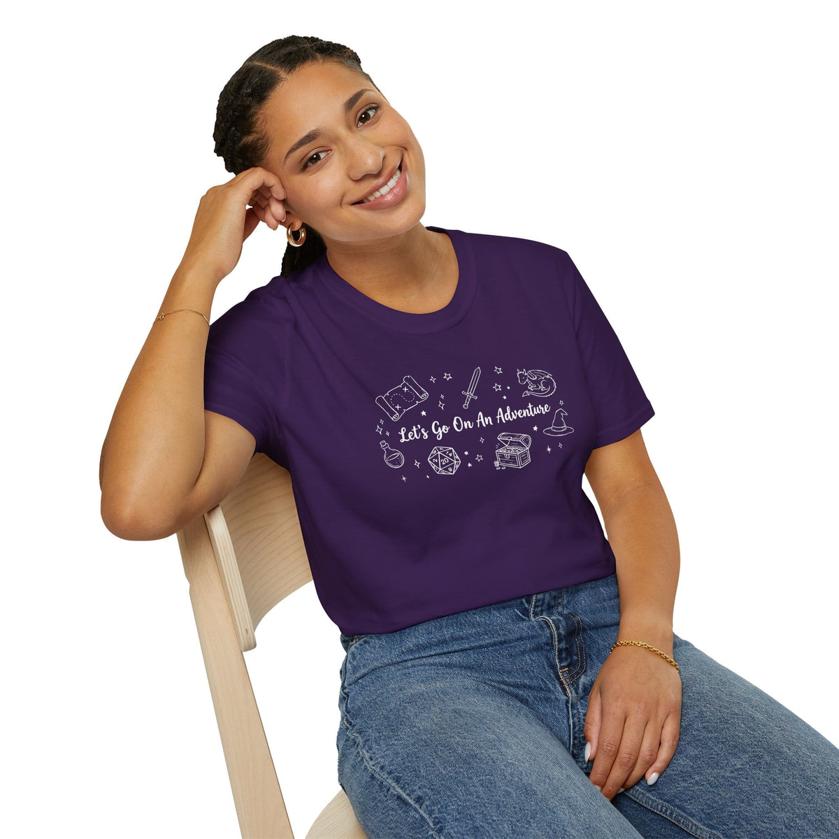 Let's Go On An Adventure D&D T-Shirt