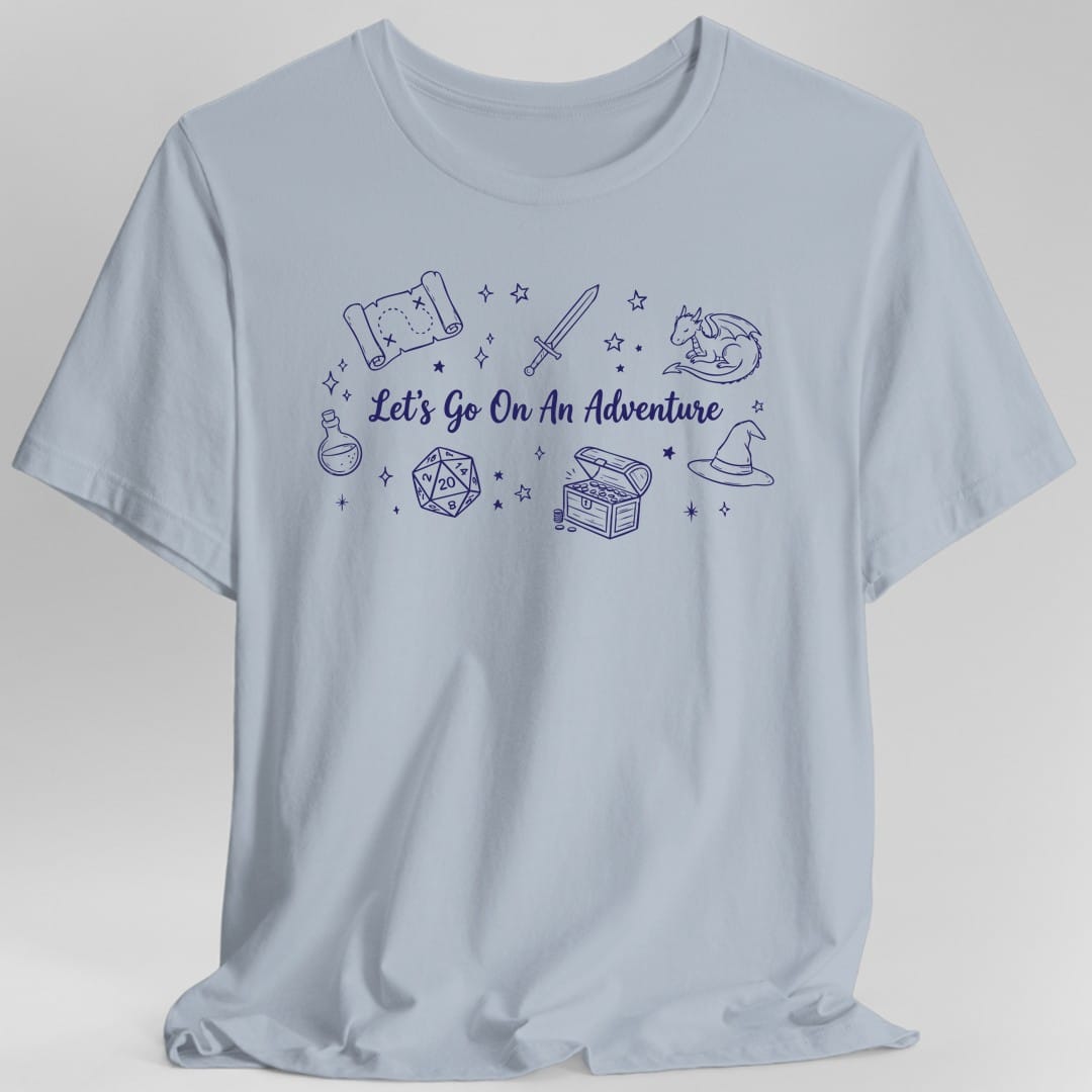 Let's Go On An Adventure D&D T-Shirt