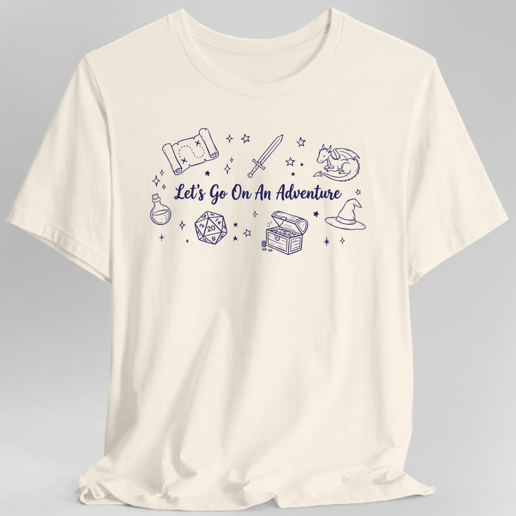 Let's Go On An Adventure D&D T-Shirt