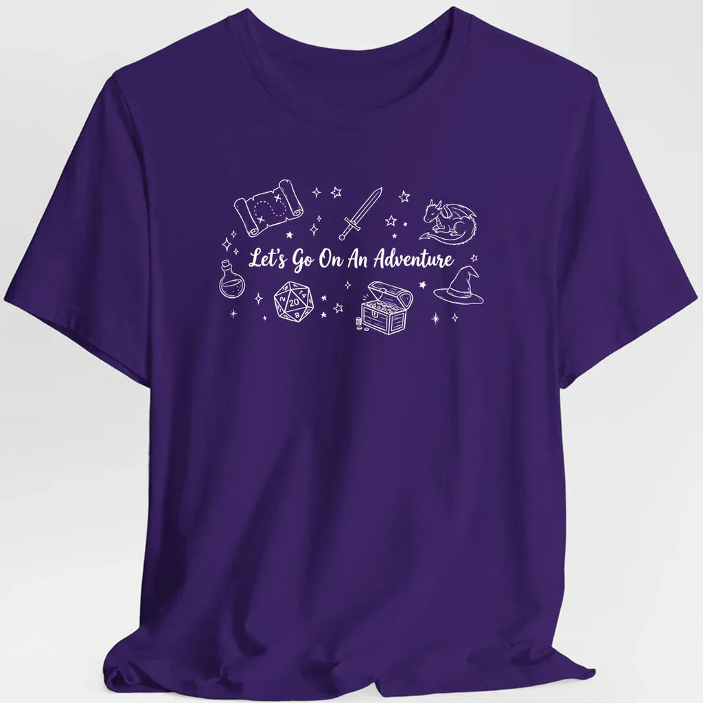 Let's Go On An Adventure D&D T-Shirt