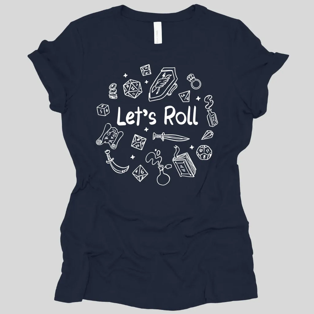 Let's Roll Doodle Women's Tee