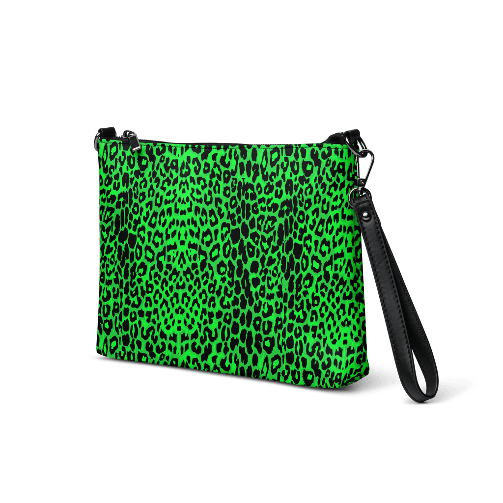 Lime Leopard Crossbody Bag
