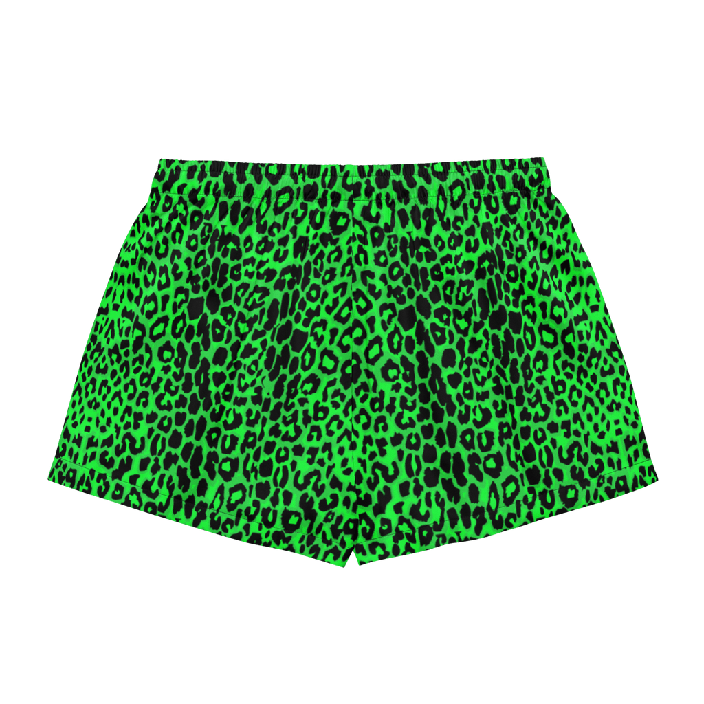 Lime Leopard Silky Pajama Bottoms