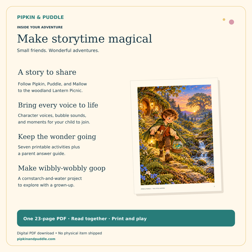 The Little Lantern — Story & Activity Bundle