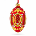 1893 Caucasus Royal Egg Glass Ornament 4 Inches