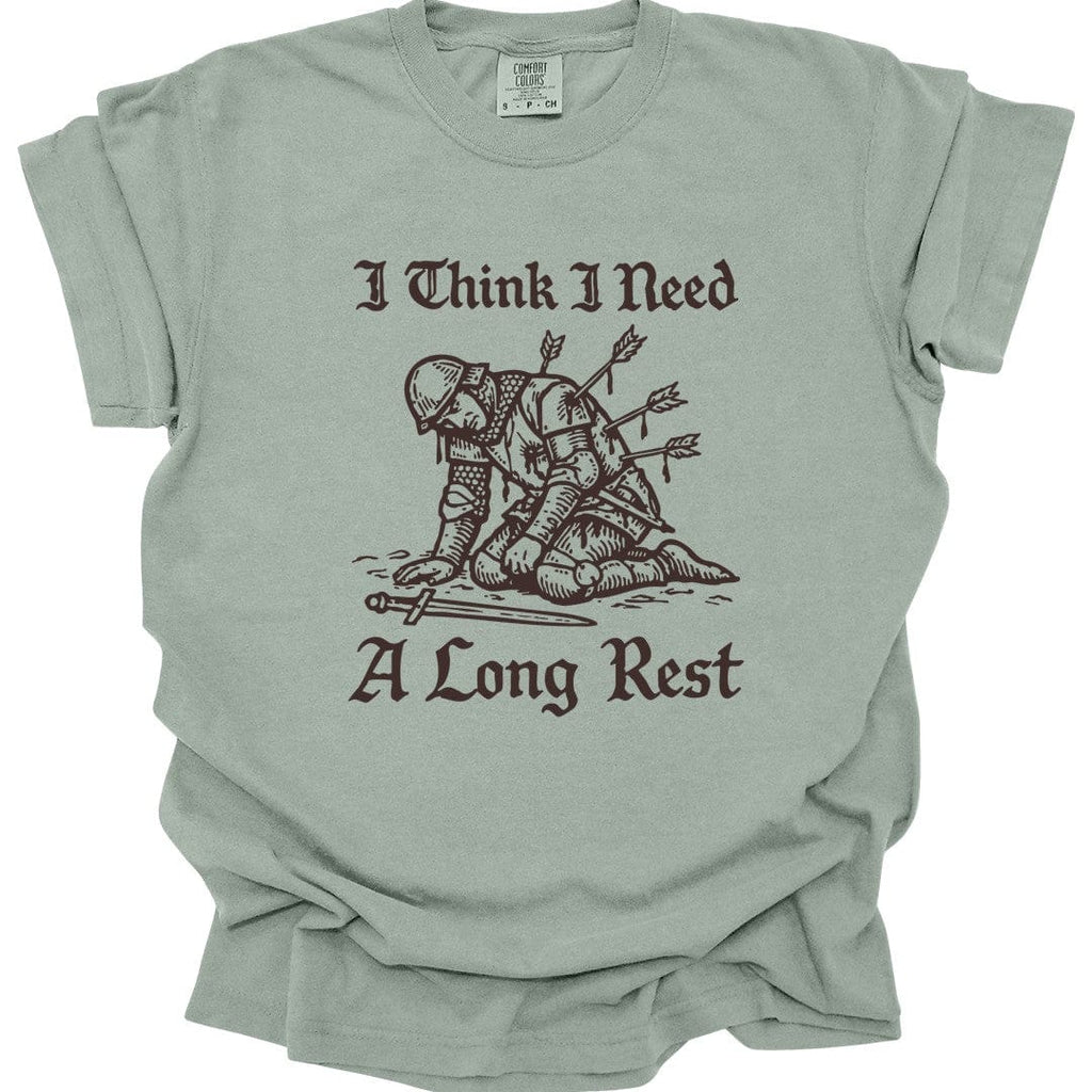Long Rest D&D T-shirt - Comfort Colors