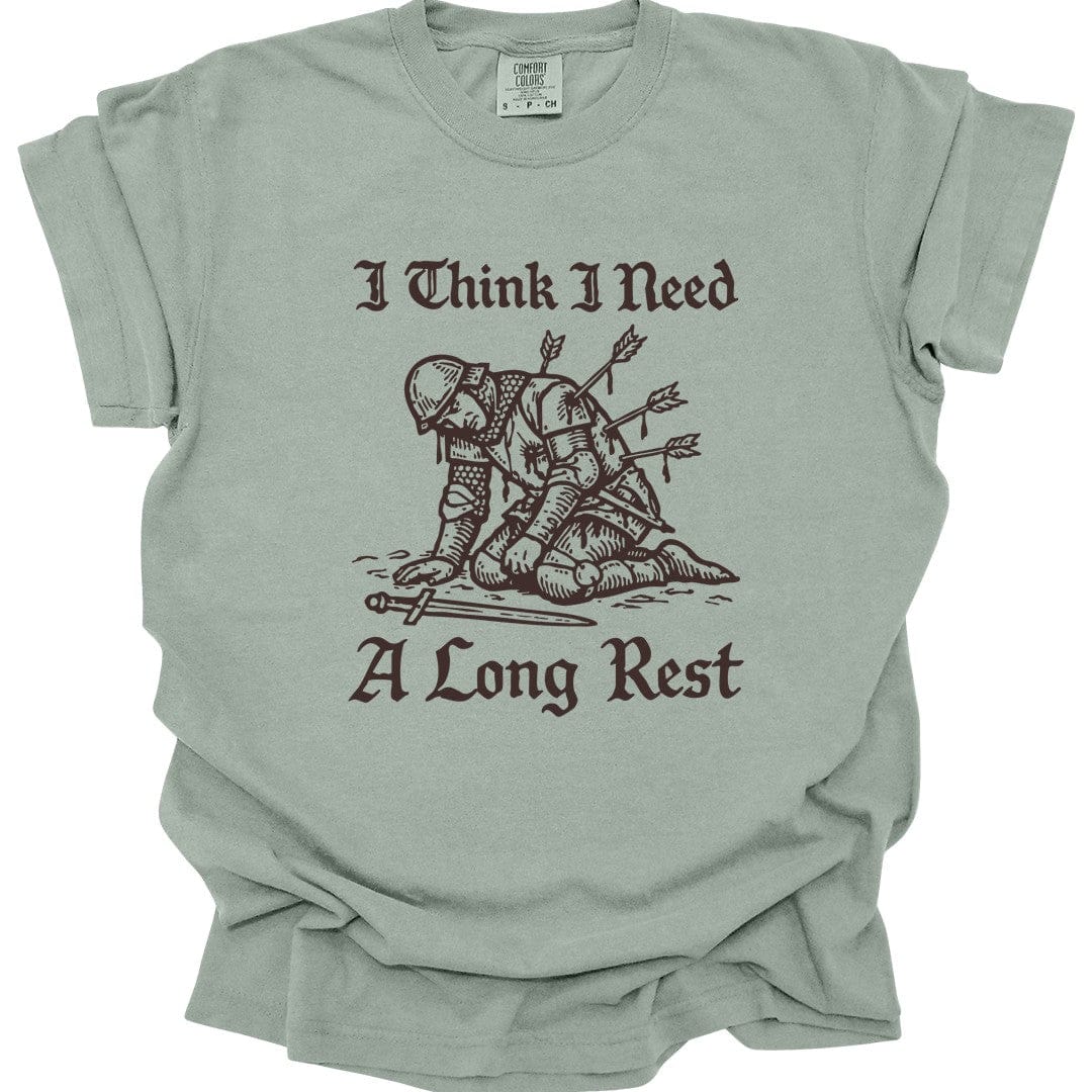 Long Rest D&D T-shirt - Comfort Colors