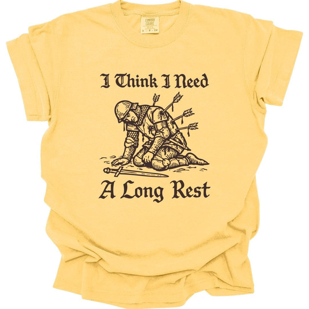Long Rest D&D T-shirt - Comfort Colors