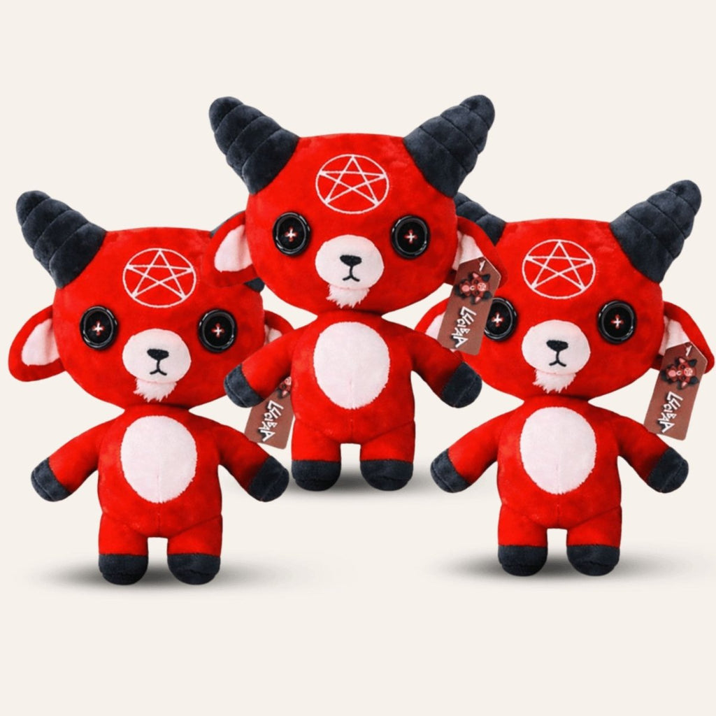 Lucibaa Demon Goat Plushie – 10-Inch Collectible