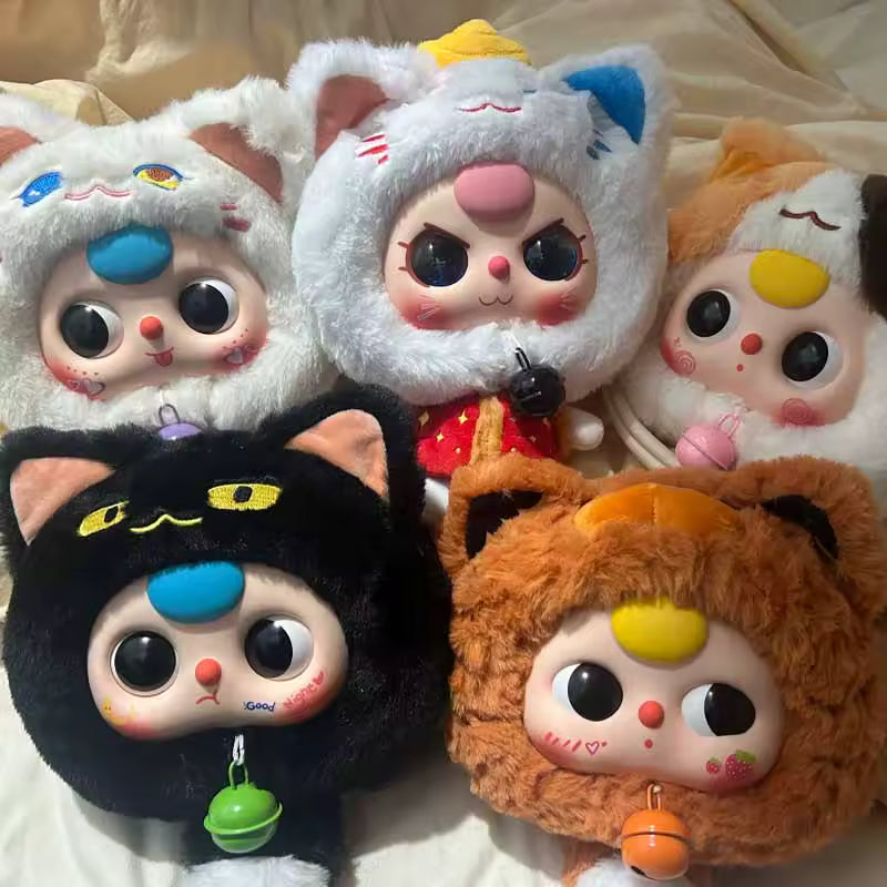 Baby Three Lucky Cat Purse
