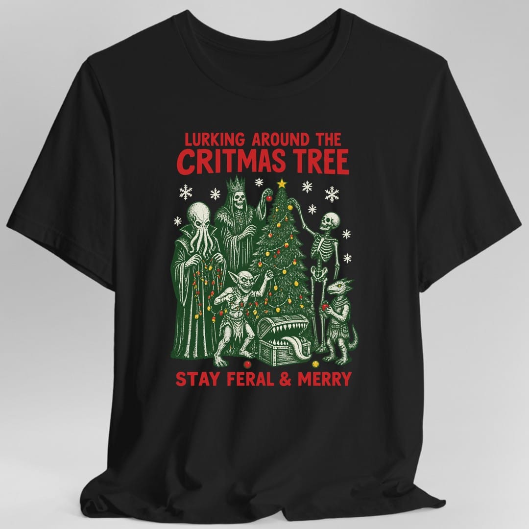 Lurking Around the Critmas Tree T-Shirt