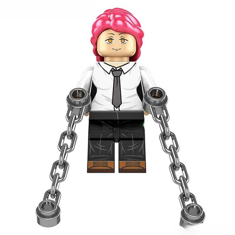 Makima from Chainsaw Man Lego Minifigures Anime Toys | LEGO-Compatible Anime Collectible Figure