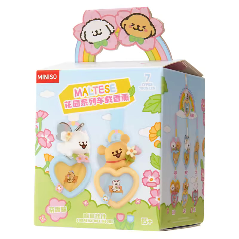 Miniso Maltese Car Aromatherapy Ornaments