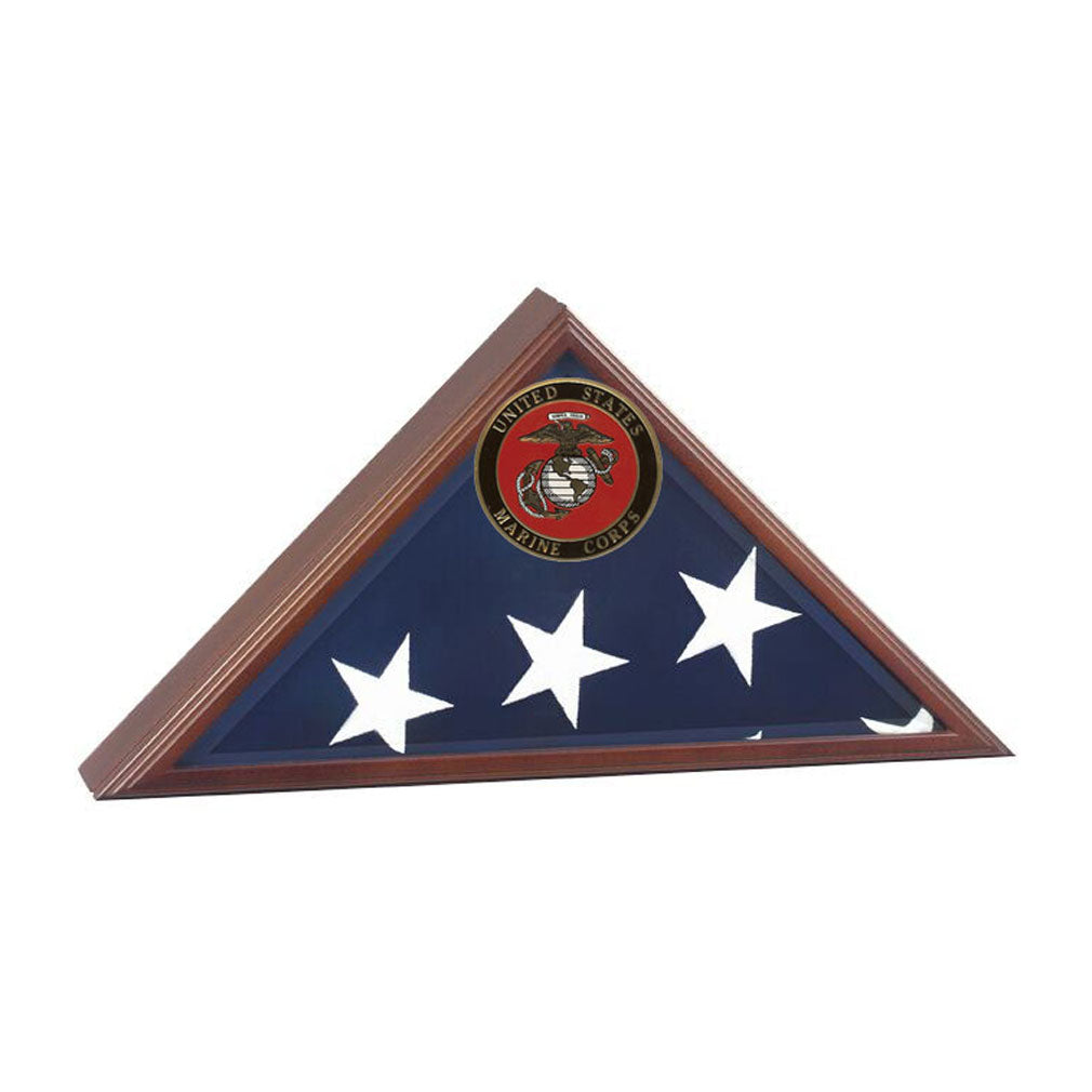 Extra Large American Burial Flag Case, Extra Large Vice Presidential Flag Case