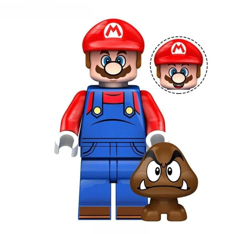 Mario from Super Mario Brothers Lego Compatible Minifigures