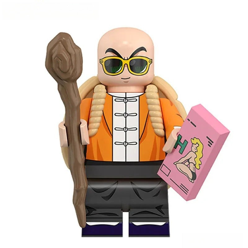 Master Roshi Dragon Ball Z Super Lego Minifigures Best Custom Anime Toys 2
