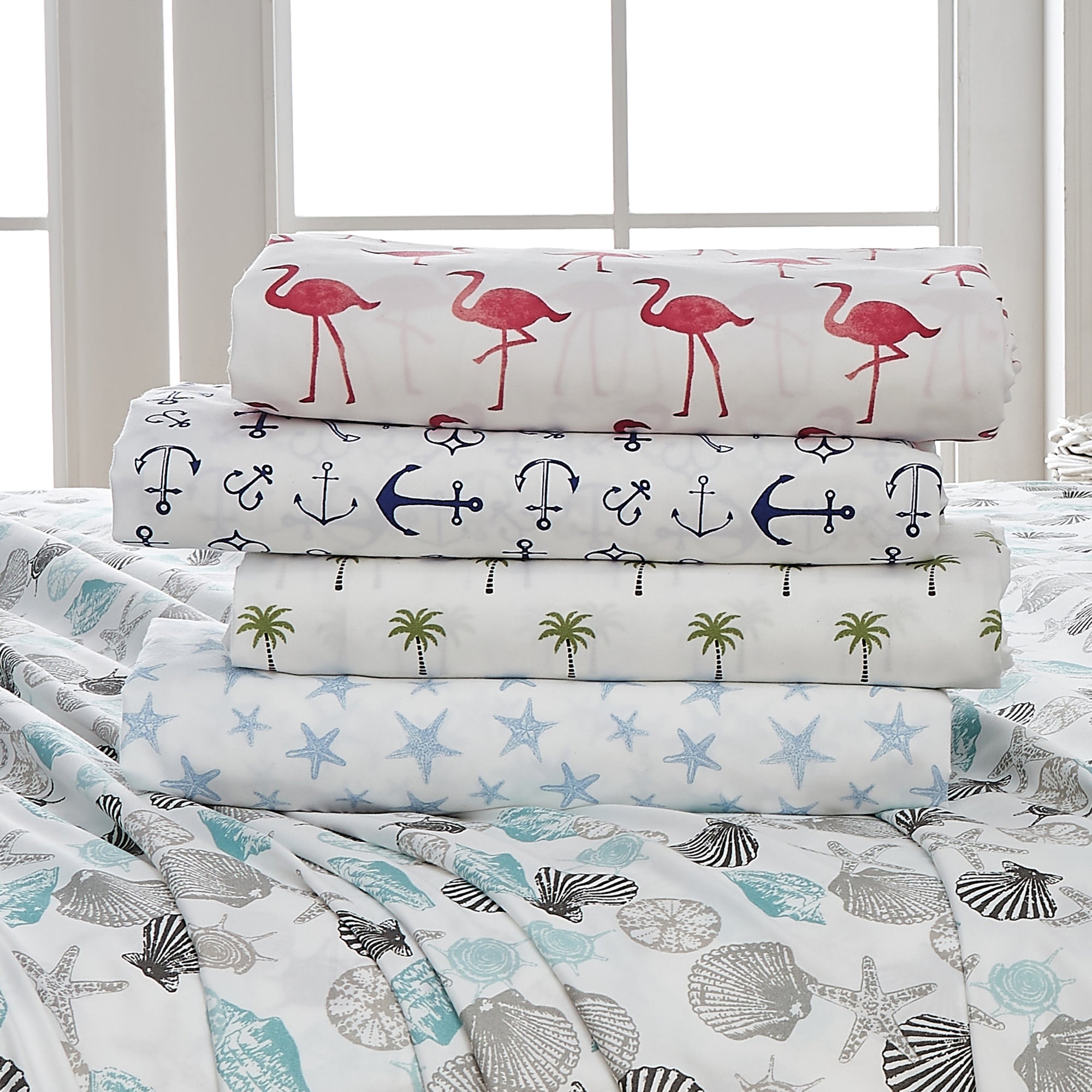 Coastal Printed Sheet Set - Newport Collection